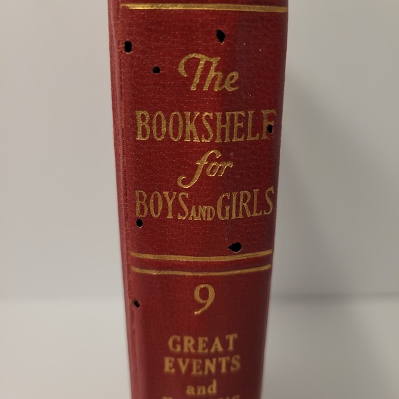 The Bookshelf For Boys And Girls Volume 9 Great Events And Famous People Book - Picture 4 of 14